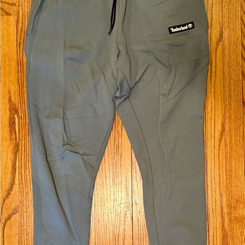 Timberland Gray Sweatpants Athletic Casual Joggers